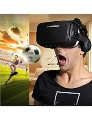 Occhiali VR AOGUERBE con cuffie. Nuovo.