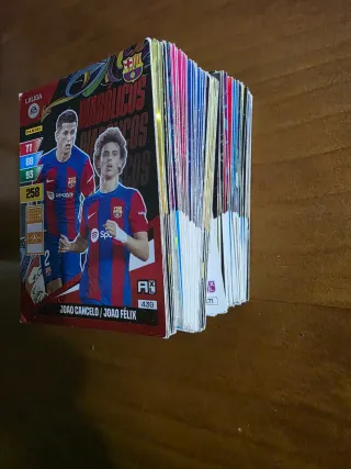 Lote 138 cromos LaLiga Adrenalyn XL 23/24
