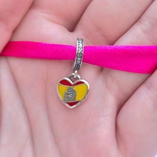 CHARM ESPAÑA COLGANTE BANDERA
