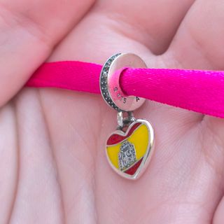 CHARM ESPAÑA COLGANTE BANDERA