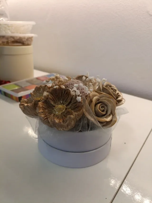 Centrotavola Fiori Ceramica