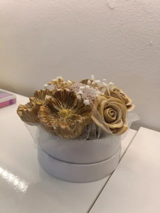 Centrotavola Fiori Ceramica