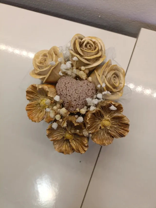 Centrotavola Fiori Ceramica