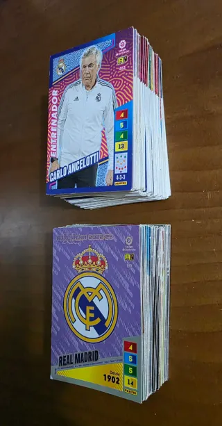 Lote 127 cromos Adrenalyn XL La Liga 2022-23