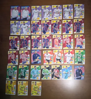 Lote 127 cromos Adrenalyn XL La Liga 2022-23