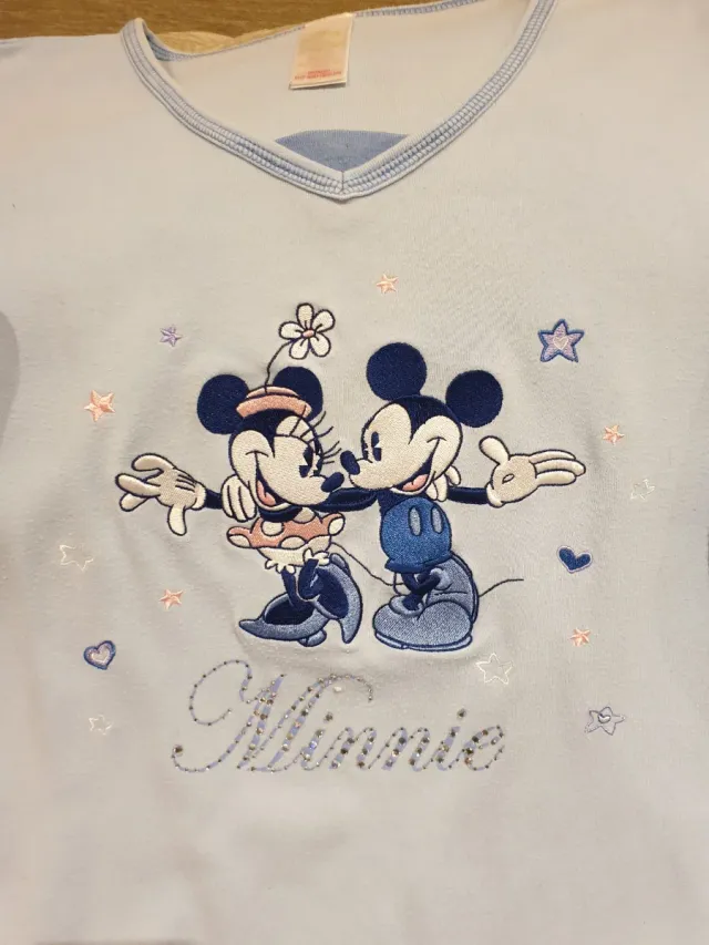 Camisón Minnie y Mickey de Disney