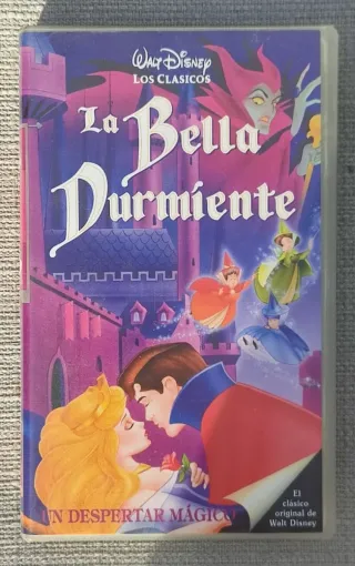 Lote 3 Películas VHS Disney (Español)