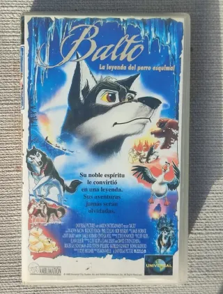 Lote 3 Películas VHS Disney (Español)
