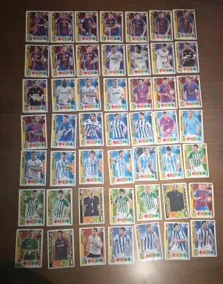 Lote 104 Cromos Adrenalyn XL 2012-2013