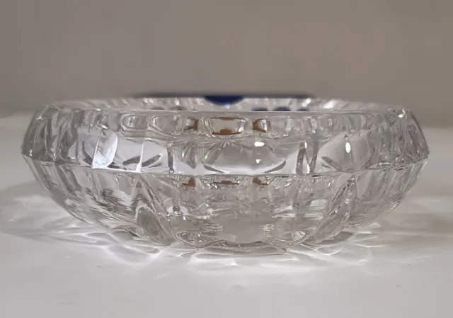 Posacenere Cristallo sfaccettato Vintage Anni '70