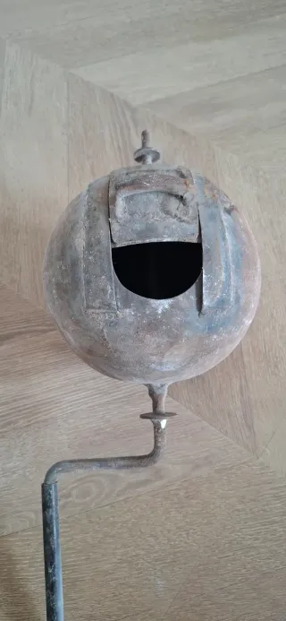 Decoración Vintage Esfera Metal