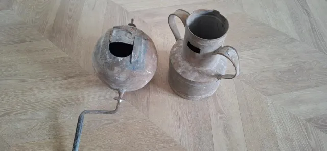 Decoración Vintage Esfera Metal