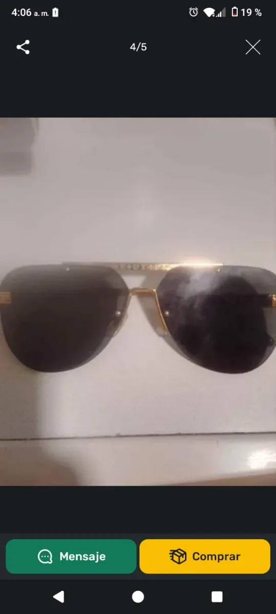 Gafas Louis Vuitton Negras/Grises
