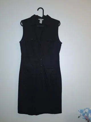 Vestido negro H&M Talla M