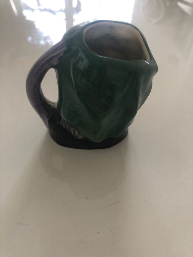 Jarra porcelana inglesa cara mujer