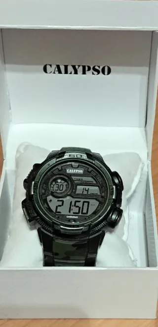 Reloj Digital Calypso Camuflaje
