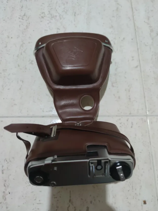 Cámara Agfa Sillette I Marrón/Plata