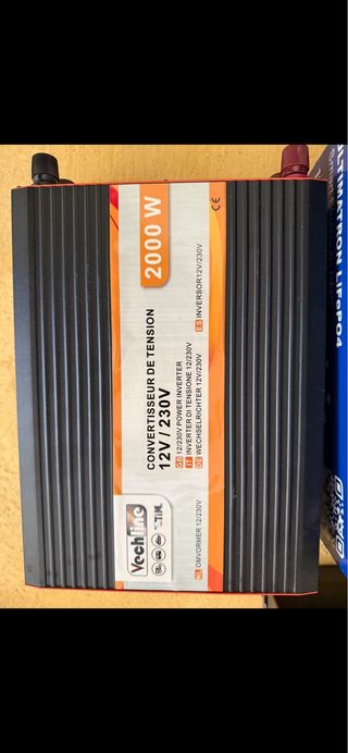 Inversor Vechline 2000W 12V a 230V