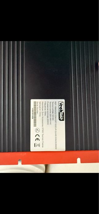 Inversor Vechline 2000W 12V a 230V