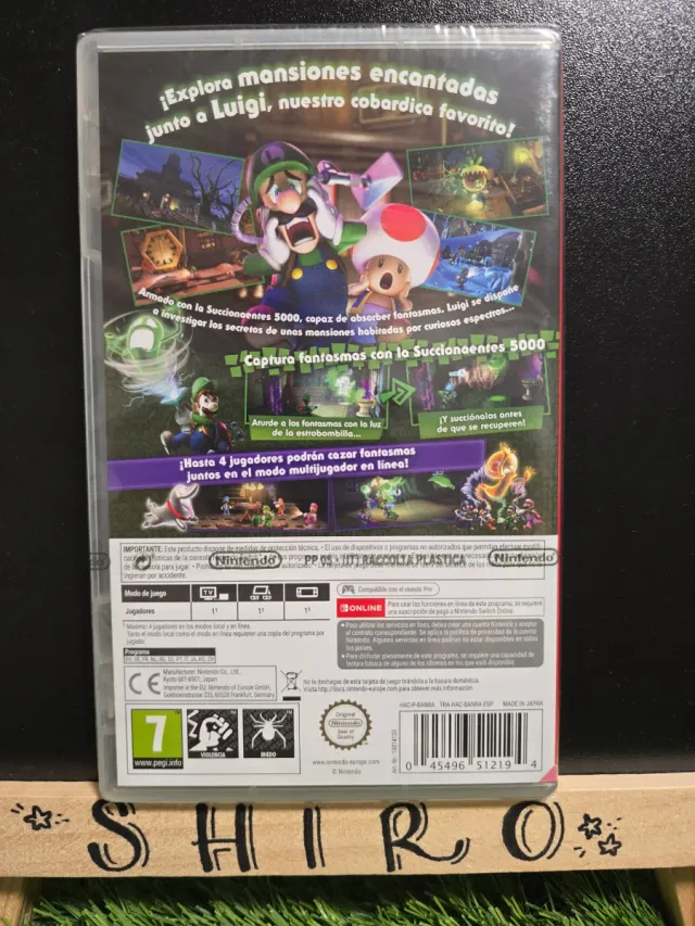 Luigi's Mansion 2 HD Nintendo sigillato