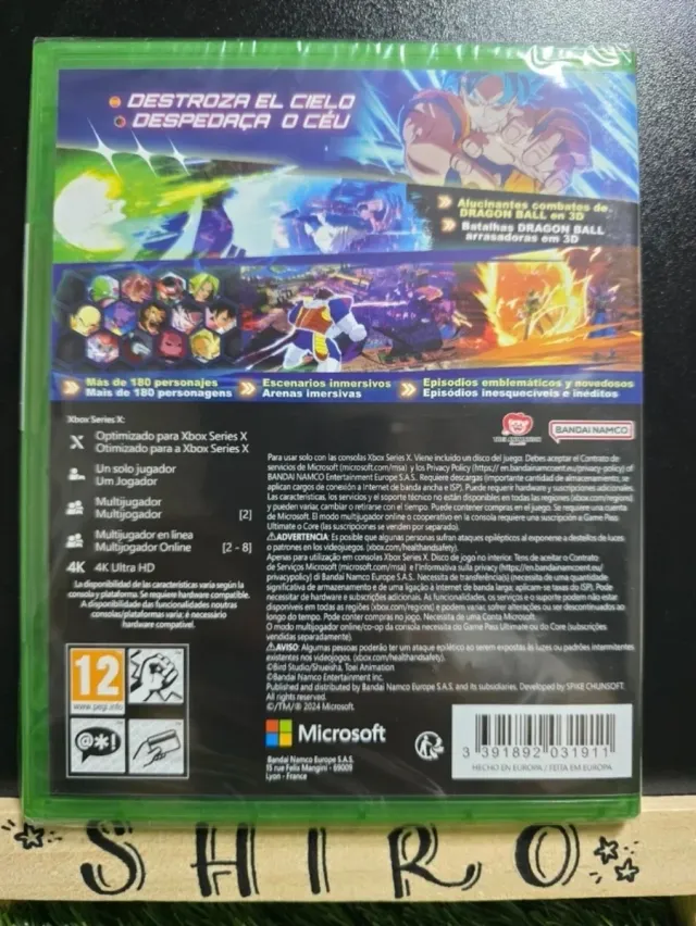 (PRECINTADO) Dragon Ball Z: Sparking! Zero Xbox