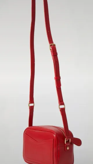 Bolso Love Moschino Piel Rojo