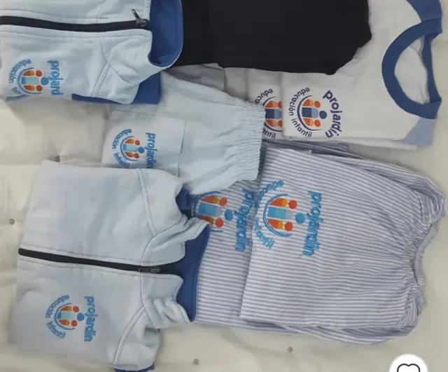Lote uniformes Projardín Talla 1 y 2