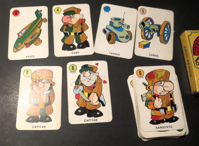 BARAJA INFANTIL JUEGO DE LA GUERRA