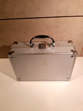 Maletín Plata 25x16x9