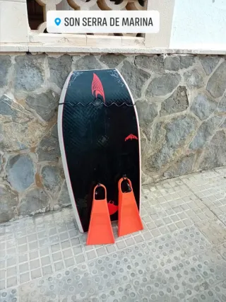 Tabla Bodyboard Manta con 4 canales
