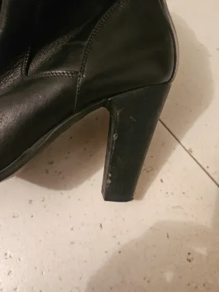 Stivali neri tacco 38