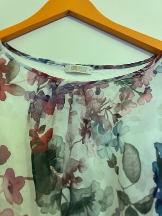 Camicia Oroblu fantasia floreale taglia M