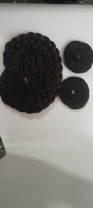 Moños Fallera Negros Adulta