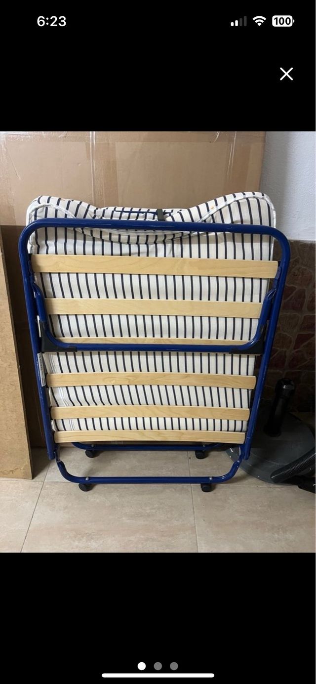 Cama Plegable Metálica