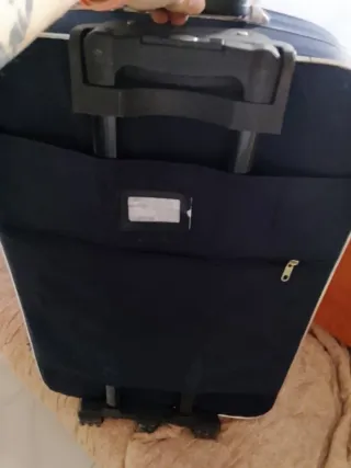 Valigia grande da viaggio blu