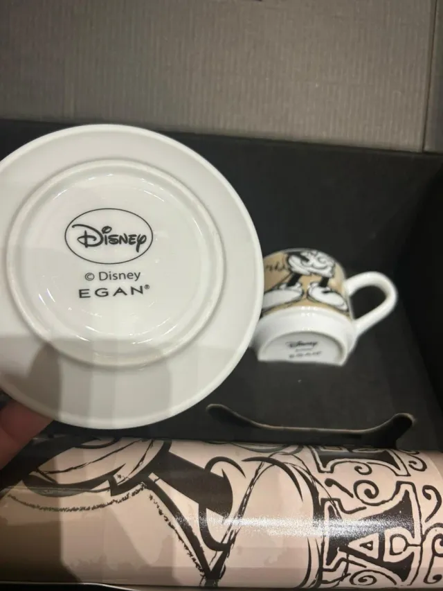 Set 2 Tazzine Caffè Egan Disney Ceramica