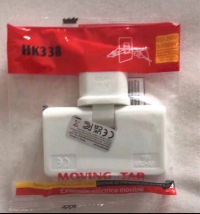 Tomada múltipla plana HK338