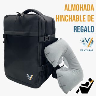 Mochila Urbana Negra Impermeable Pequeña OFERTA