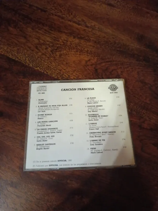 CD Canción Francesa: Grandes Éxitos