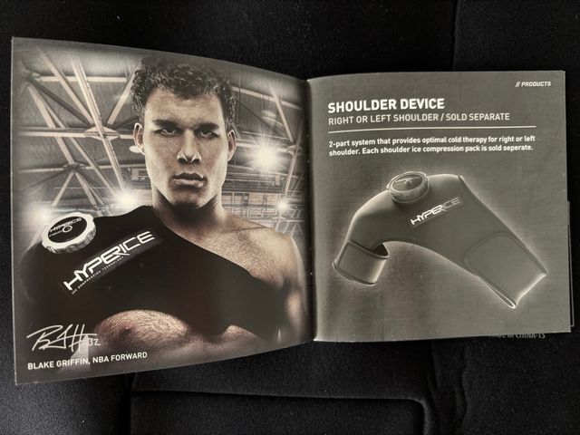 HYPERICE Compressione Ghiaccio per Spalla Destra