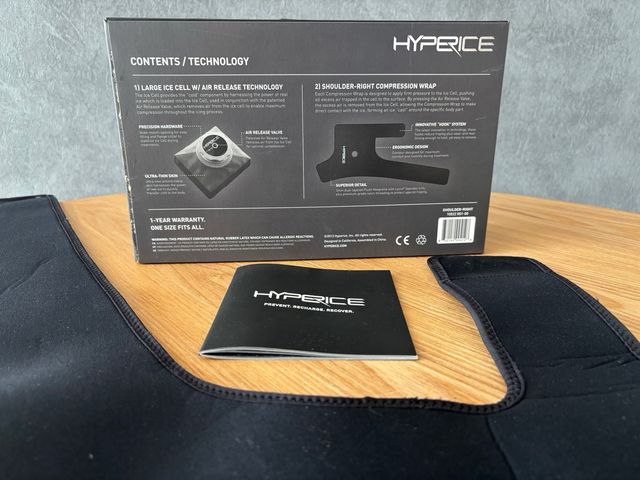 HYPERICE Compressione Ghiaccio per Spalla Destra