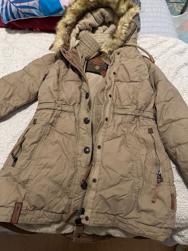 Chaqueta de invierno Naketano Beige Talla L