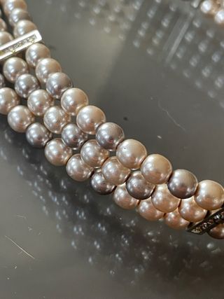 Collana choker perle