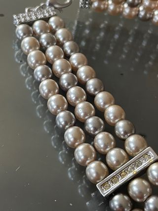 Collana choker perle