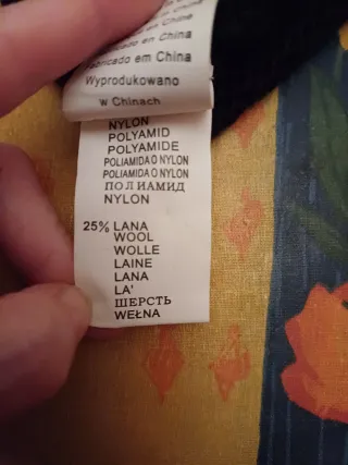 Cappellino lana Yeszee uomo nero