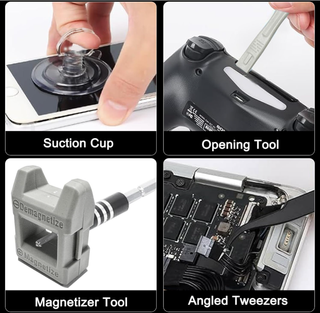 Kit Destornillador Precisión Estuche Puntas
