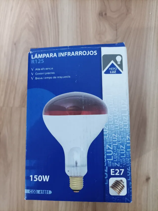 Bombilla Infrarrojos OSRAM LUZ 150W R125