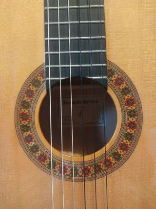 Guitarra flamenca Fernando Caldera modelo Puchero