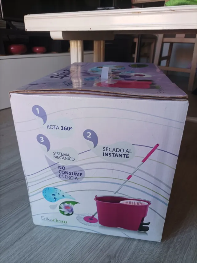 Cubo Spin&Twist con mocho Erika clean