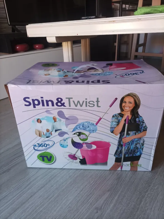 Cubo Spin&Twist con mocho Erika clean